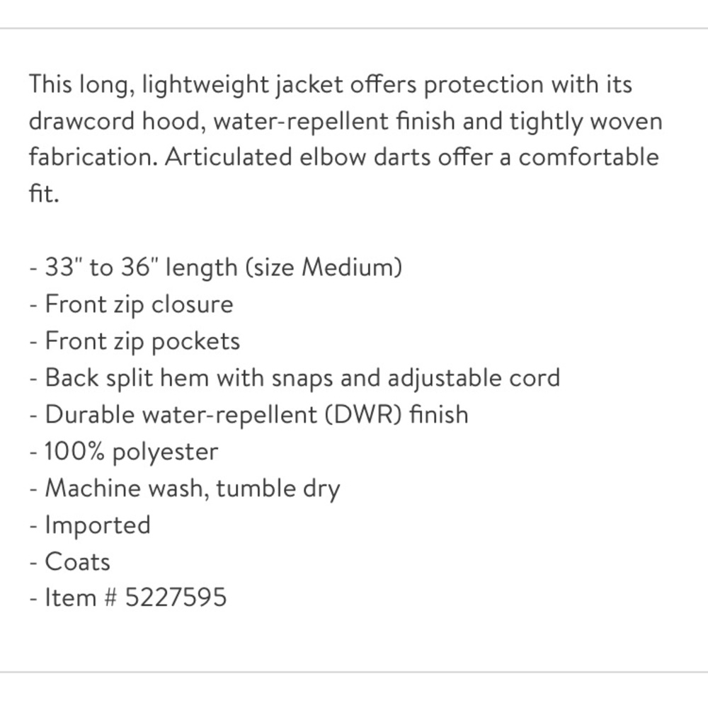 North Face Rissy 2 Hooded Water Repellent Raincoat - Picture 12 of 12
